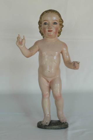 Primera imagen del registro Niño Dios de pie bendiciendo