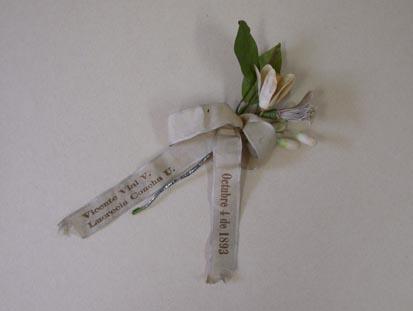 Primera imagen del registro Objeto de recuerdo (matrimonio)