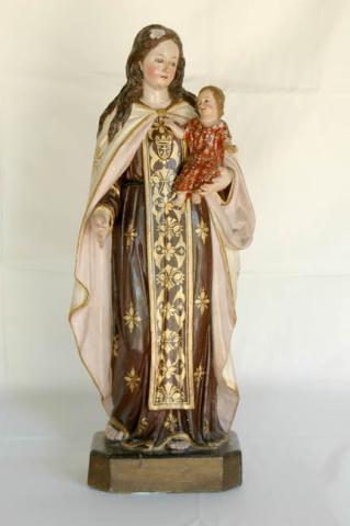 Primera imagen del registro Virgen del Carmen con el Niño Jesús