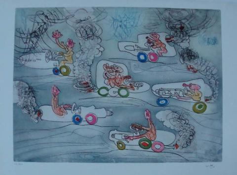 Primera imagen del registro Les Oh! Tomobiles 6 (papel vitela)