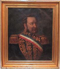 Primera imagen del registro Retrato de Don Manuel Bulnes Prieto