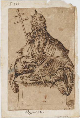 Primera imagen del registro Pontífice (San Gregorio Magno)