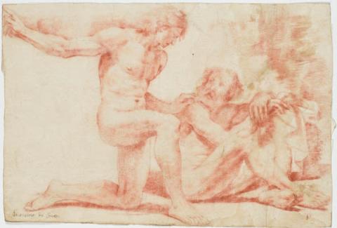 Primera imagen del registro Dos figuras desnudas