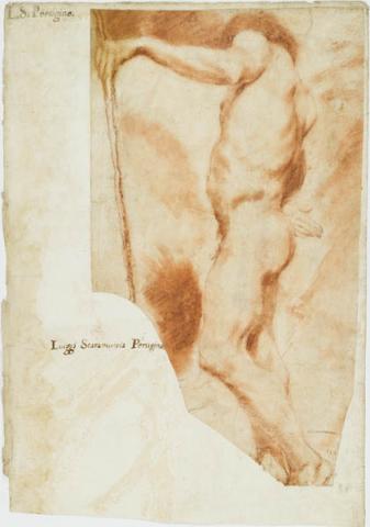 Primera imagen del registro Desnudo masculino con bastón