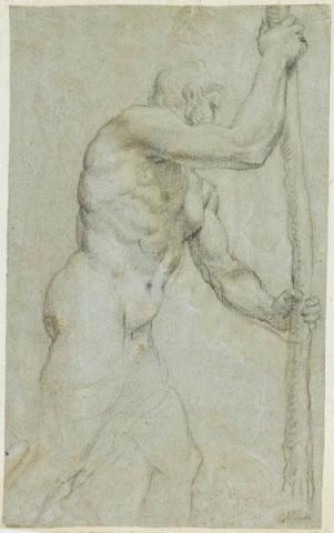 Primera imagen del registro Desnudo masculino con bastón
