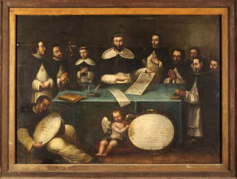 Primera imagen del registro Reunión de Monjes