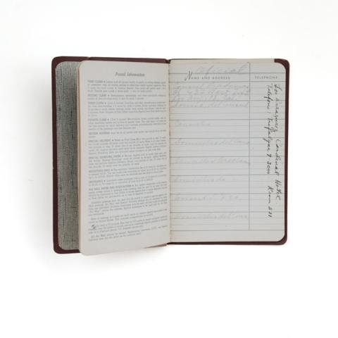 Primera imagen del registro Telephone and Adress book
