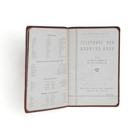 Primera imagen del registro Telephone and Adress book