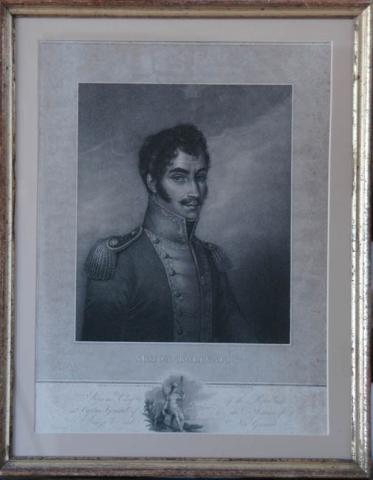 Primera imagen del registro Retrato de Simón Bolivar
