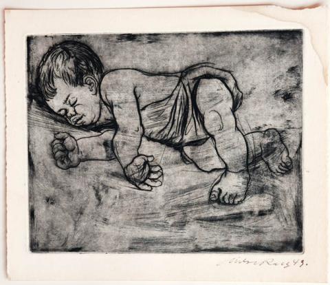 Primera imagen del registro Niño dormido