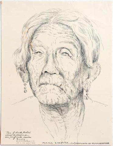 Primera imagen del registro Retrato de anciana