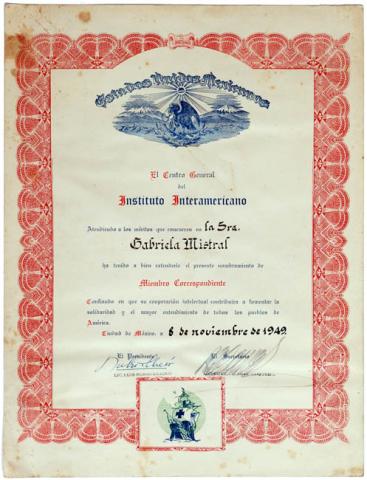 Primera imagen del registro Diploma al Mérito