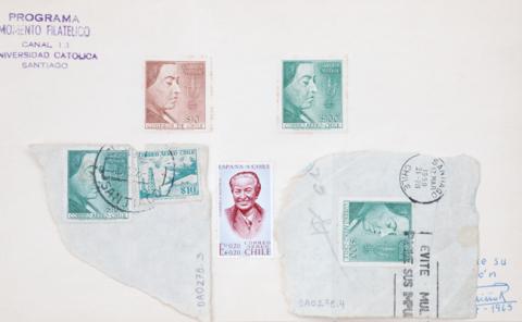 Primera imagen del registro Sellos postales de Gabriela Mistral