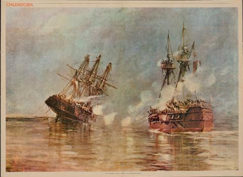Primera imagen del registro Combate Naval de Iquique