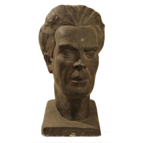 Primera imagen del registro Busto masculino de personaje desconocido
