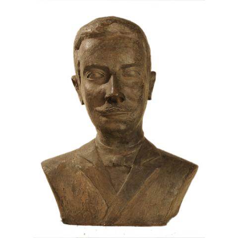 Primera imagen del registro Busto masculino de personaje desconocido