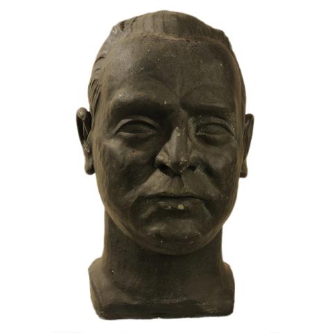 Primera imagen del registro Busto masculino de personaje desconocido