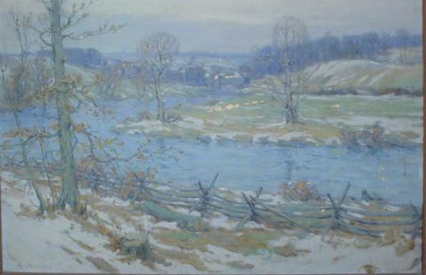 Primera imagen del registro El Brandywine en invierno