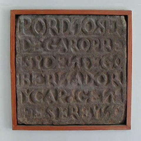 Primera imagen del registro Piedra conmemorativa
