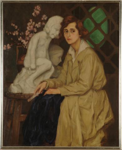 Primera imagen del registro Retrato de Laura Rodig