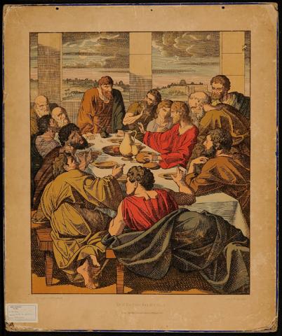 Primera imagen del registro La última cena de Jesús