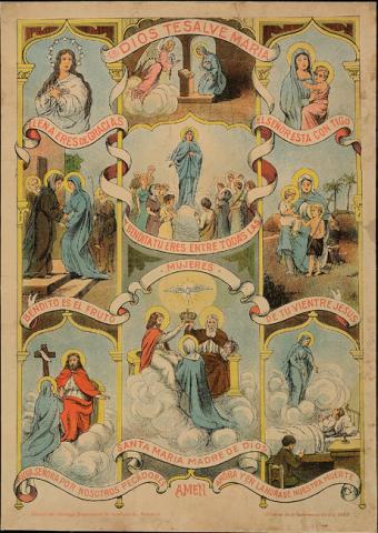 Primera imagen del registro Dios te salve María