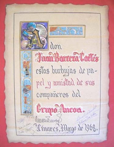 Primera imagen del registro Documentos Personales de Juan Barrera Cortés