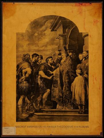 Primera imagen del registro Bischof Ambrosius Und Kaiser Theodosius