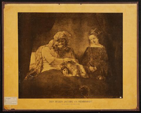 Primera imagen del registro Der Segen Jacobs, von Rembrandt