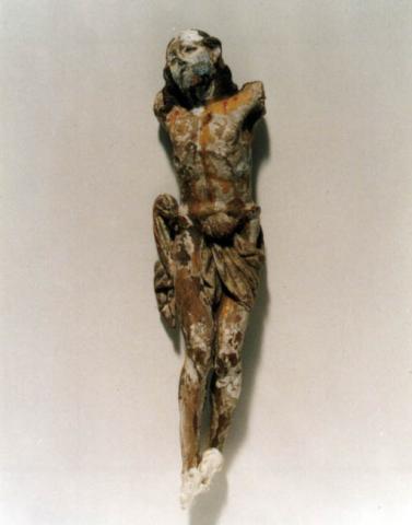 Primera imagen del registro Cristo crucificado