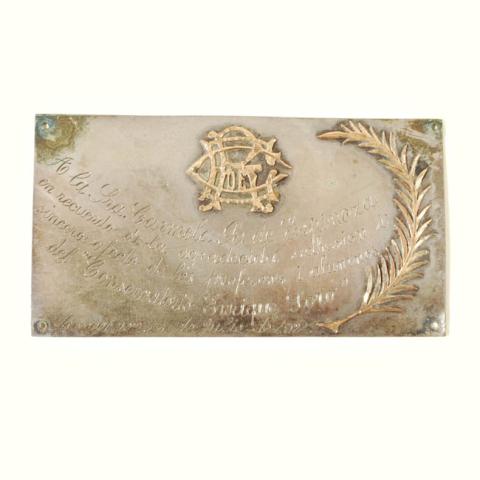 Primera imagen del registro Placa