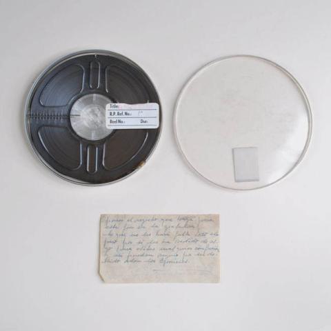 Primera imagen del registro Cinta magnética