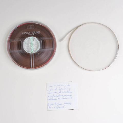 Primera imagen del registro Cinta magnética