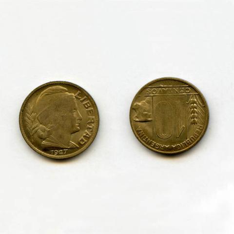 Primera imagen del registro 10 centavos 1947