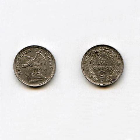 Primera imagen del registro 5 centavos 1937