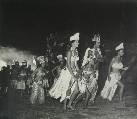 Primera imagen del registro Llegada del Rey Hotumatua a Isla de Pascua