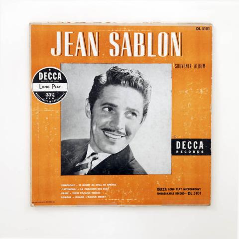 Primera imagen del registro Jean Sablon souvenir album