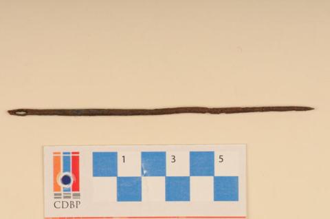 Primera imagen del registro Aguja (arqueológico y etnográfico)