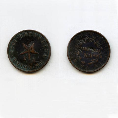 Primera imagen del registro República de Chile 1853