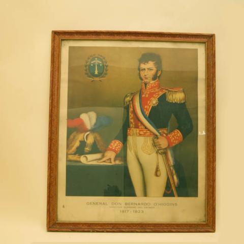 Primera imagen del registro Retrato de Bernardo O'Higgins