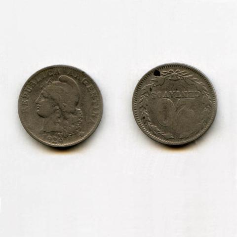 Primera imagen del registro 20 centavos 1929