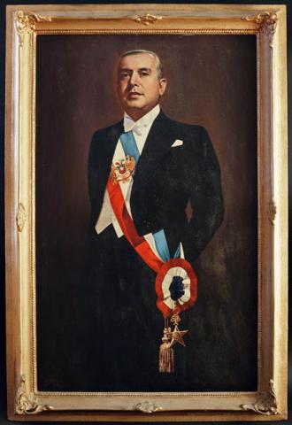 Primera imagen del registro Retrato de Gabriel González Videla