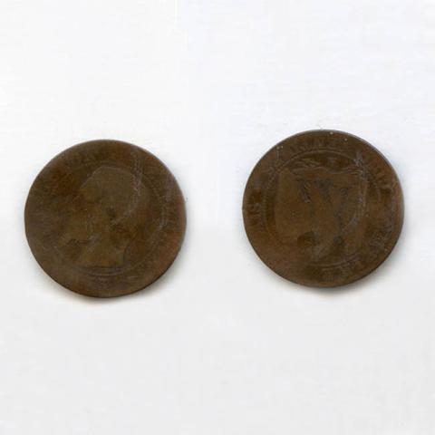 Primera imagen del registro Cinq centimes