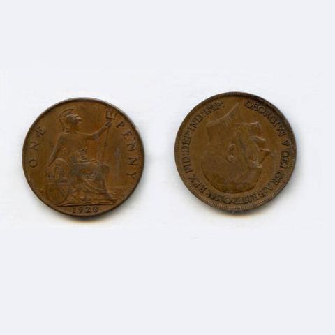 Primera imagen del registro One Penny 1920