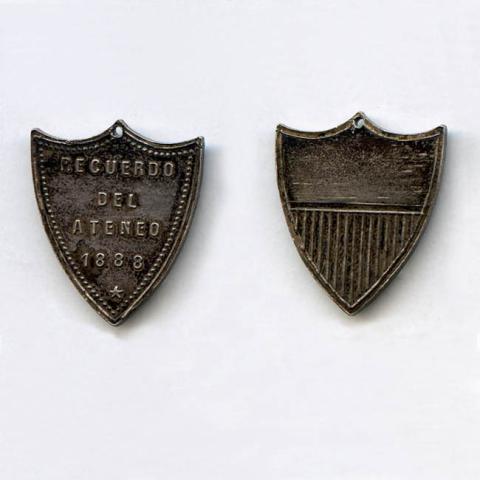 Primera imagen del registro Recuerdo del Ateneo 1888