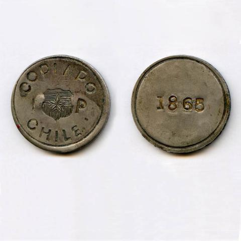 Primera imagen del registro Copiapó P. Chile 1865