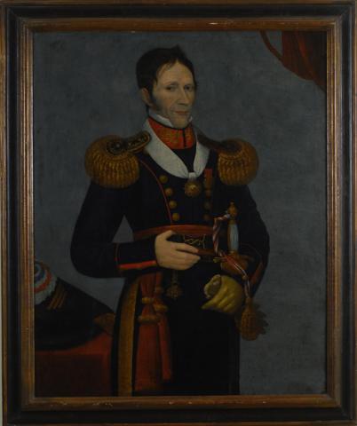 Primera imagen del registro General José María de la Cruz