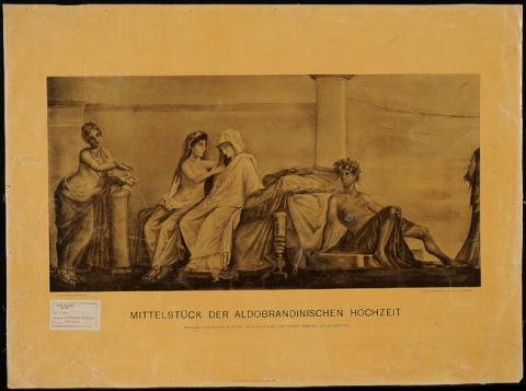 Primera imagen del registro Mittelschtück der Aldobrandischen Hochzeit