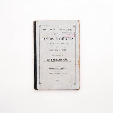 Primera imagen del registro Cien cantos escolares