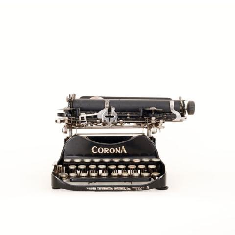 Primera imagen del registro Máquina de escribir